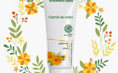 Crema de mâini cu gălbenele și cătină de la Vivanatura – protectorul blând al pielii tale